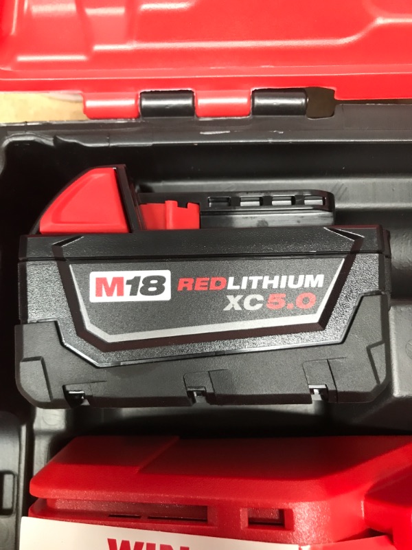 Photo 1 of M18 FUEL SURGE 18-Volt Lithium-Ion Brushless Cordless 1/4 in. Hex Impact Driver Compact Kit with Two 5.0 Ah Batteries...
**Product Is Brand New** - **Retail Packaging Maybe Opened or Damaged**