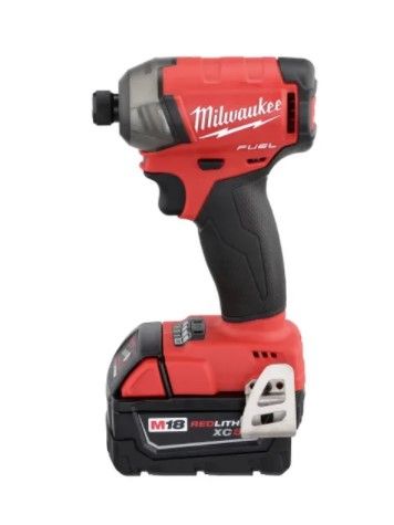 Photo 1 of M18 FUEL SURGE 18-Volt Lithium-Ion Brushless Cordless 1/4 in. Hex Impact Driver Compact Kit with Two 5.0 Ah Batteries...
**Product Is Brand New** - **Retail Packaging Maybe Opened or Damaged**