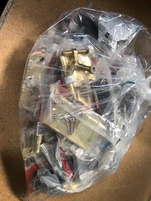 Photo 1 of 30 PC BUNDLE OF ASSORTED  HINGES AND HARDWARE
