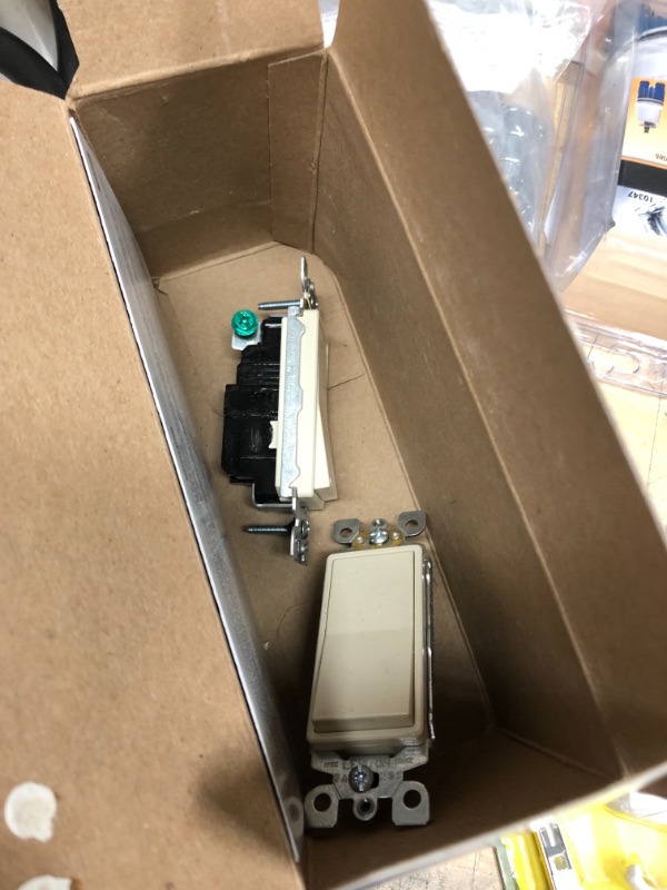 Photo 1 of ***NO REFUNDS***
BUNDLE OF ASSORTED HOME, ELECTRICAL & PLUMBING ITEMS 
