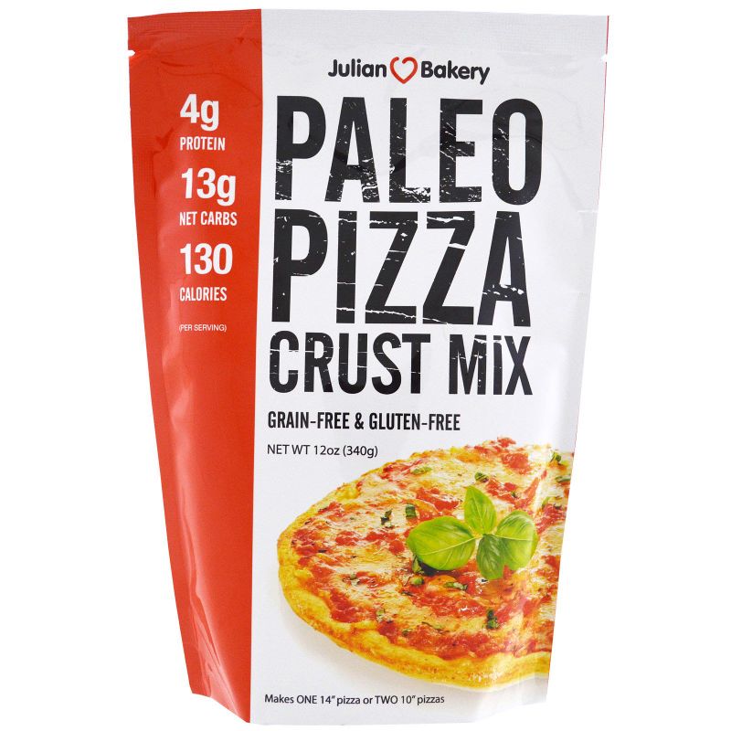 Photo 1 of *EXP DATE 02/24/2022*Julian Bakery Paleo Pizza Crust Mix, 12 Oz (340 G) - SET OF 2
