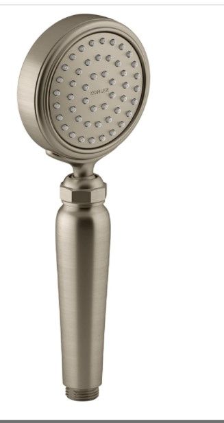 Photo 1 of 
KOHLER K-72776-BV Artifacts Single-function 2.0 gpm handshower, Vibrant Brushed Bronze,0.5"