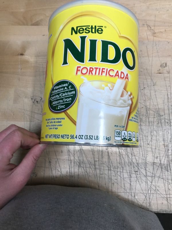 Photo 2 of BEST BY 3/31/2022
***NON-REFUNDABLE***
NESTLE NIDO Fortificada Milk Canister