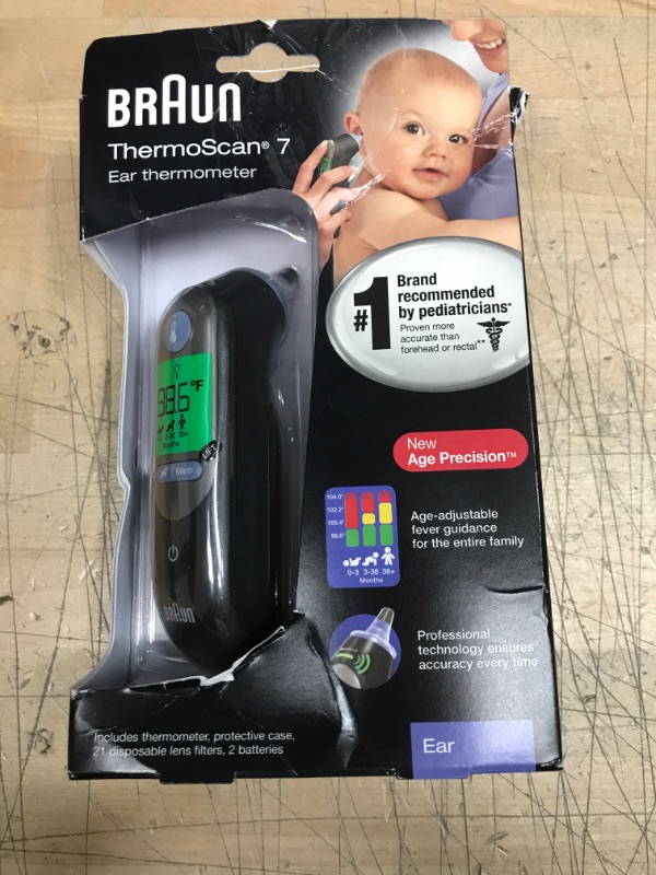 Photo 2 of Braun ThermoScan 7 – Digital Ear Thermometer for Adults, Babies, Toddlers and Kids – Fast, Gentle, and Accurate Results
