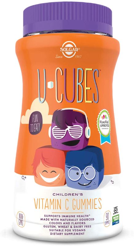 Photo 1 of BEST BY 04/2022
***NON-REFUNDABLE***
Solgar U-Cubes Children's Vitamin C, 90 Gummies - Includes 2 Great-Tasting Flavors, Orange & Strawberry - Immune Support - For Ages 2 & Up - Non GMO, Vegan, Gluten Free, Dairy Free - 45 Servings
3 BOTTLES
