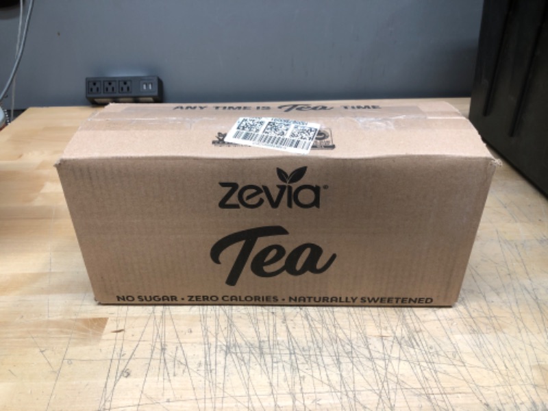 Photo 2 of **SOLD AS IS NONREFUNABLE**
Zevia Organic Sugar Free Iced Tea, Black Tea Raspberry, 12 Fl Oz (Pack of 12)

