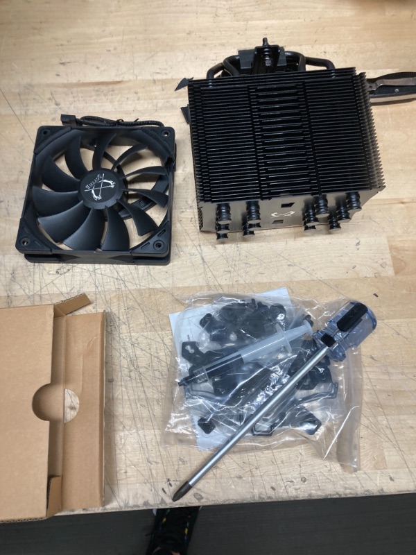 Photo 2 of Scythe Mugen 5 CPU Air Cooler, 120mm Single Tower, Black Edition
