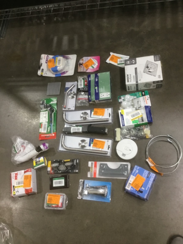 Photo 1 of ***NO REFUNDS *** 
BUNDLE OF ASSORTED HOME , ELECTRICAL &  PLUMBING ITEMS 
