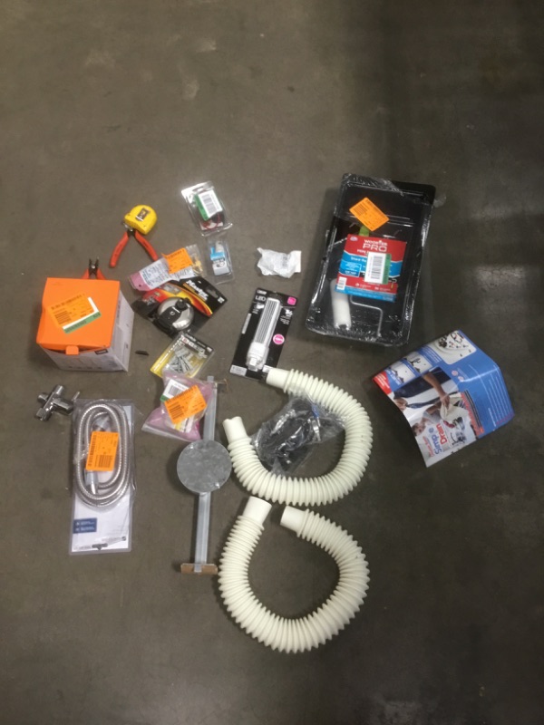 Photo 1 of ***NO REFUNDS *** 
BUNDLE OF ASSORTED HOME , ELECTRICAL &  PLUMBING ITEMS 
