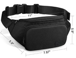 Photo 1 of SET OF 2
Audiofina Pack Waist bag with adjustable Strp for Travling and Daily Use
