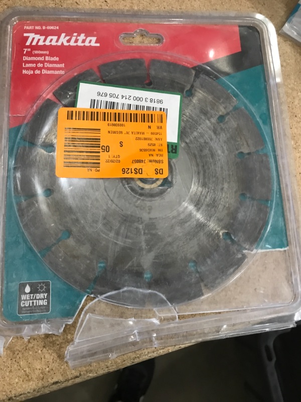 Photo 2 of Makita 7 in. Segmented Rim Diamond Blade for General Purpose