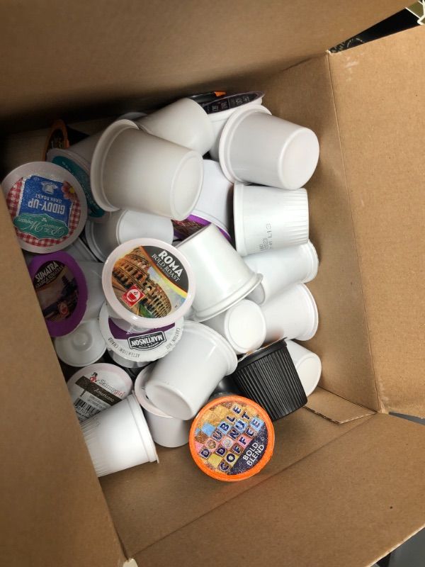 Photo 1 of BEST BY 03/15/2022
SOLD AS IS; NO REFUNDS/NO RETURNS
40-count Bold and Dark Roast Coffee Single Serve Cups For Keurig K Cup Brewers Variety Pack Sampler (Bold Sampler)