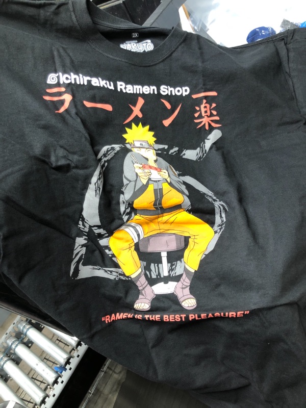 Photo 2 of Ripple Junction Naruto Shippuden Ichiraku Ramen Shop Light Weight Crew T-Shirt
2 XL