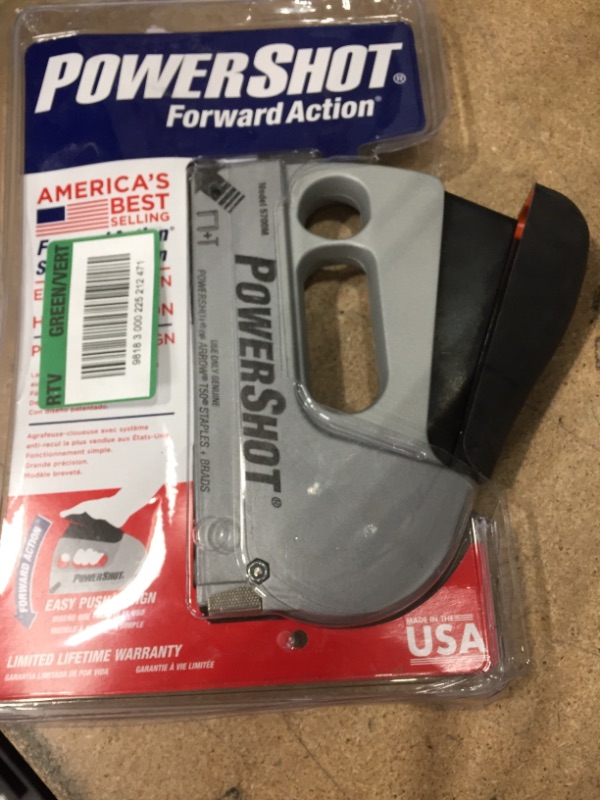 Photo 2 of PowerShot 5700 Forward Action Staple Gun
