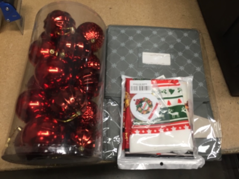 Photo 1 of **NON-REFUNDABLE**
Assortment of Holiday Items 
