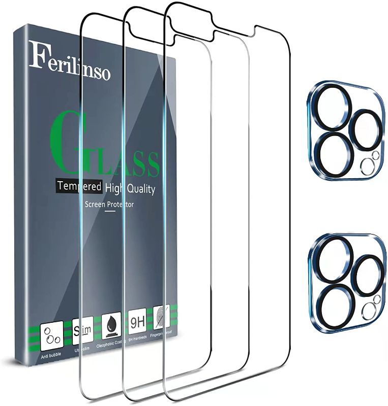 Photo 1 of 10 Pack Ferilinso Designed for iPhone 13 Pro Screen Protector