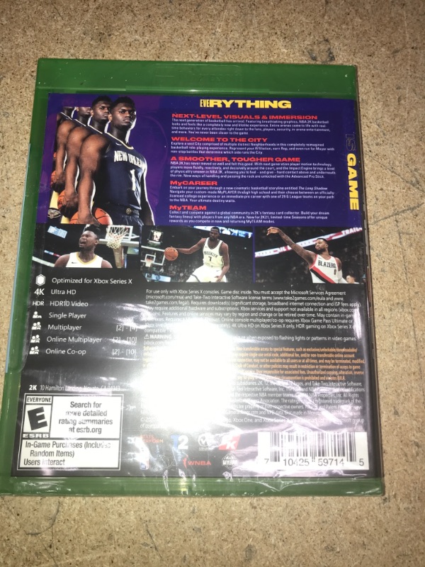 Photo 3 of NBA 2K21 Xbox Series X Game