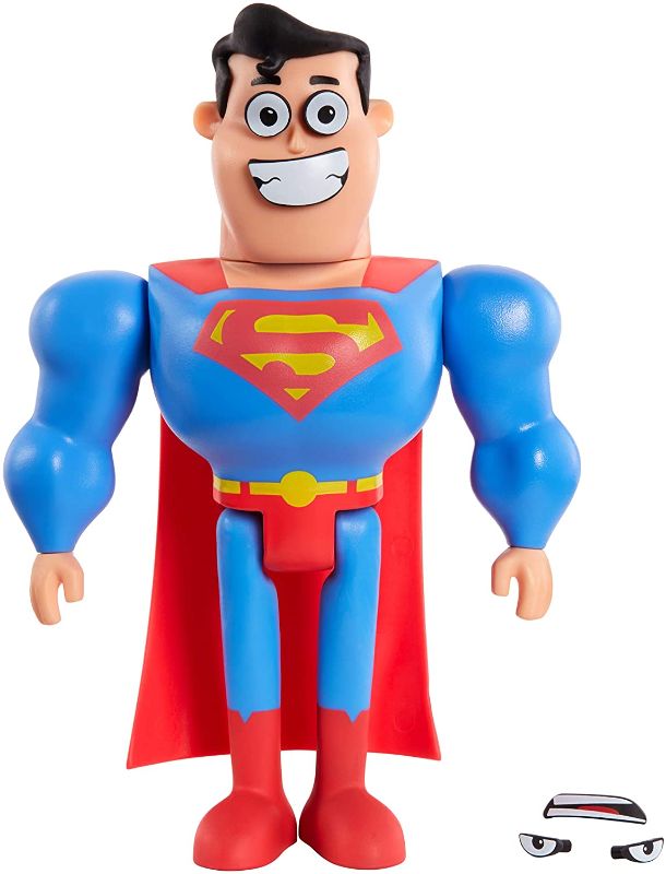 Photo 1 of DC Comics Teen Titans GO! to The Movies Face-Swappers Superman Figure
