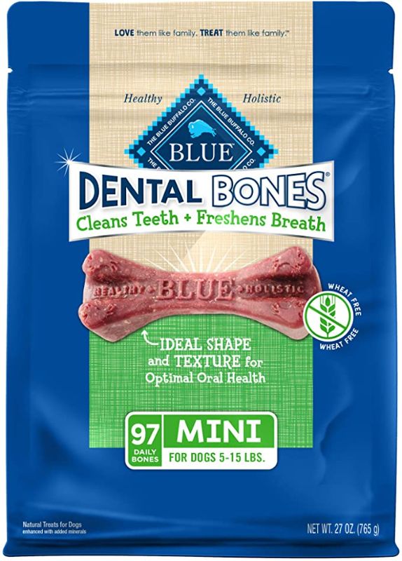 Photo 1 of ** EXP:JUN 04 2023** * NON-REFUNDABLE**  ** SOLD AS IS **
Blue Buffalo Dental Bones Natural Adult Dental Chew Dog Treats
