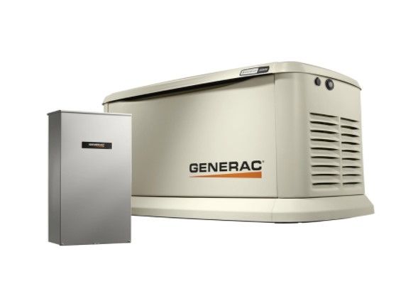 Photo 1 of Generac 70432 22kW Guardian Generator with Wi-Fi & 200A SE Transfer Switch
