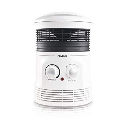 Photo 1 of PELONIS PH-17P 360-Degree Surround Fan Forced Heater with 1500W Fasting, Adjustable Thermostat, 2 Heat Settings, Cool Touch Handle, Tip-Over Switch 
