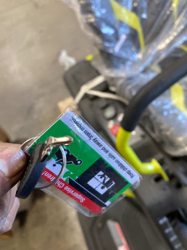 Photo 16 of RYOBI 42 in. 100 Ah Battery Electric Riding Zero Turn Mower