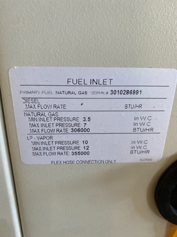 Photo 4 of Generac Guardian 24,000-Watt (LP)/21,000-Watt (NG) Air-Cooled Whole House Generator with Wi-Fi and 200-Amp Transfer Switch