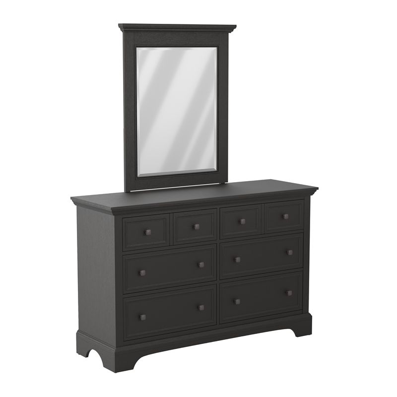 Photo 1 of **BRAND NEW*(* 3 BOXES TOTAL*)
Farmhouse Mirror Engineered Wood in Rustic Black Finish Dresser INCLUDED
