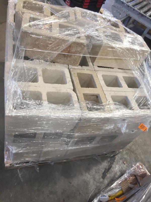 Photo 4 of (45 BLOCKS)
8 in. x 8 in. x 16 in. 2-Hole Concrete Block