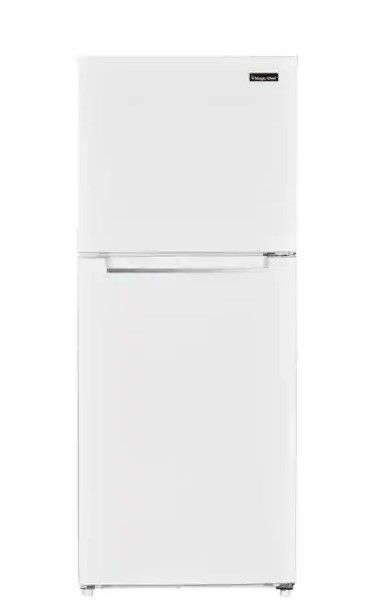 Photo 1 of Magic Chef 10.1 cu. ft. Top Freezer Refrigerator in White