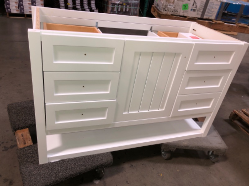 Photo 1 of 48" Free Standing Single Basin Vanity- white 