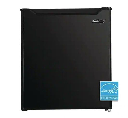 Photo 1 of Danby 1.6 cu. ft Mini Fridge in Black without Freezer