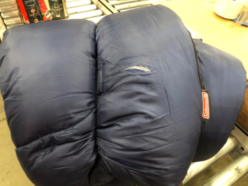 Photo 2 of **TEAR ON OUTSIDE OF SLEEPING BAG**
Coleman Brazos Cold Weather Sleeping Bag