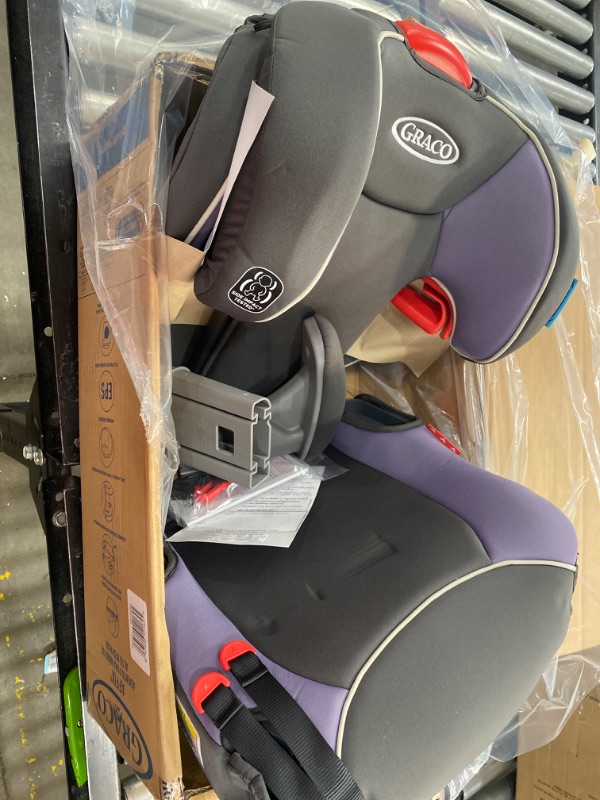 Photo 2 of Graco Affix High Back Booster Car Seat, Grapeade