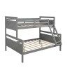 Photo 1 of **BOX 2 OF 2 ONLY**  TWIN OVER FULL BUNK BED WITH LADDER, SAFETY GUARDRAIL, PERFECT FOR KIDS BEDROOM, GRAY?NEW?
