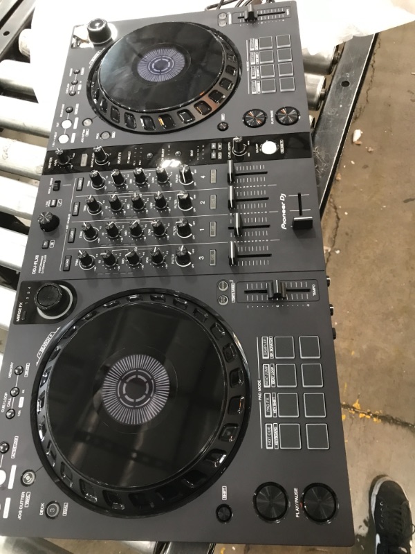 Photo 2 of unable to test**Pioneer Electronics DDJ-FLX6 4-Ch DJ Controller for Rekordbox and Serato DJ Pro
