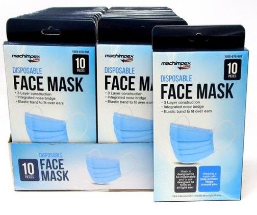 Photo 1 of FACE MASKS 10pk
CASE PACK 30