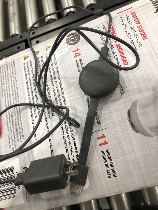 Photo 3 of tested**264053 Google Chromecast - Charcoal & Black
