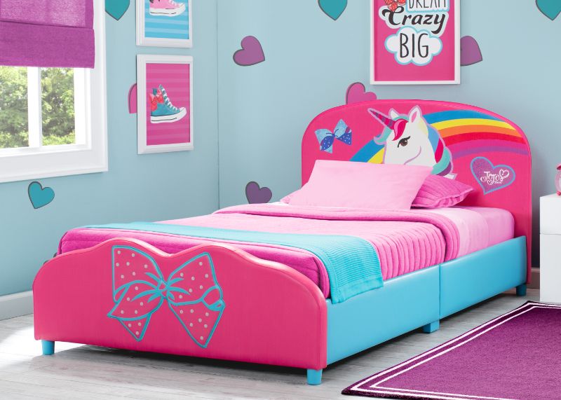 Photo 1 of Delta Children JoJo Siwa(tm) Upholstered Twin Bed
