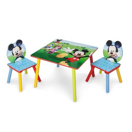 Photo 1 of Delta Children TT89450MM Table & Chair Set Mickey Mouse Toys
