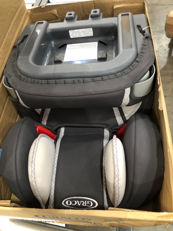 Photo 2 of Graco - TurboBooster Highback Booster Car Seat - Glacier