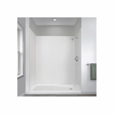 Photo 1 of ***FACTORY SEALED***
Jetcoat Collection GFS603278-WS 60" X 78" Two Panel Shower Wall System in White Subway
