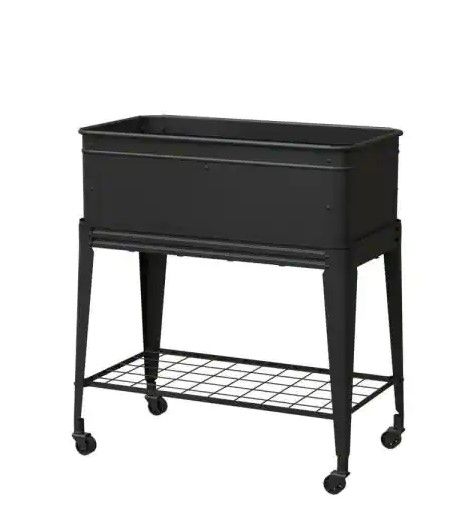 Photo 1 of ***BRAND NEW***30 in. x 16 in. x 36 in. Metal Elevated Garden Planter/Beverage Tub
