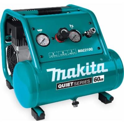 Photo 1 of **8TESTED, WORKS*** Makita MAC210Q Quiet Series 1 HP 2 Gallon Oil-Free Hand Carry Air Compressor
