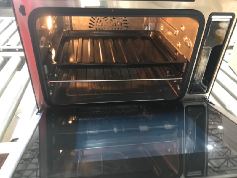 Photo 5 of **MINOR DAMAGE**Whynter TSO-488GB Grande 40 Quart Capacity Counter-Top Multi-Function Convection Steam Oven, Black Stainless Steel
