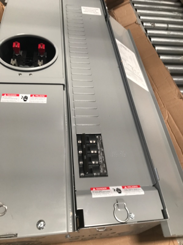 Photo 5 of **LIGHT DAMAGE** Siemens MC2442B1200EFV Meter-Load Center Combination, 24 Space, 42 Circuit, 200-Amp, Flush Mount Solar Ready
