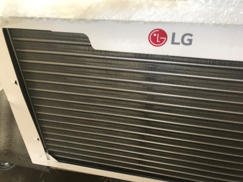 Photo 6 of **MINOR DAMAGE* LG LW1216HR 11,500/12,000 230V Window-Mounted Air Conditioner with 9,200/11,200 BTU Supplemental Heat Function, 12000, White
