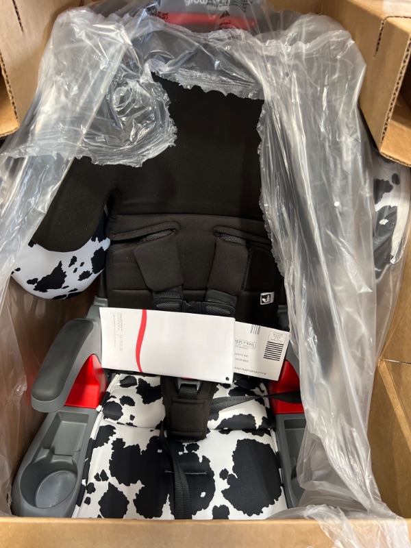 Photo 2 of Britax Grow with You ClickTight Harness to Booster Car Seat, Cowmooflage 2.0 SafeWash
