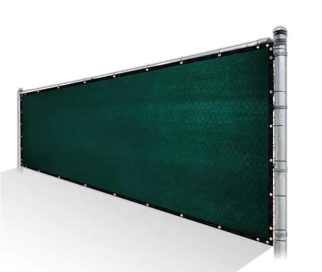 Photo 1 of 
COLOURTREE
6 ft. x 13 ft. Green Privacy Fence Screen HDPE Mesh Windscreen with Reinforced Grommets for Garden Fence