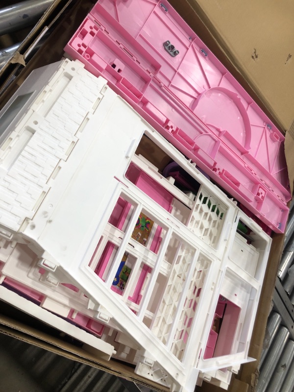 Photo 2 of Barbie Dreamhouse Dollhouse with Wheelchair Accessible Elevator, Pool, Slide and 70 Accessories Including Furniture and Household Items, Gift for 3 to 7 Year Olds
